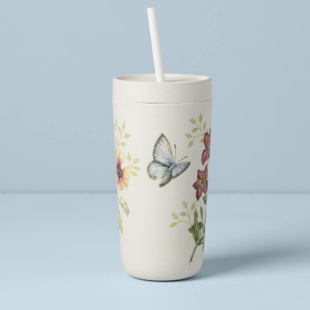 Lenox Butterfly Meadow Bamboo Tumbler
